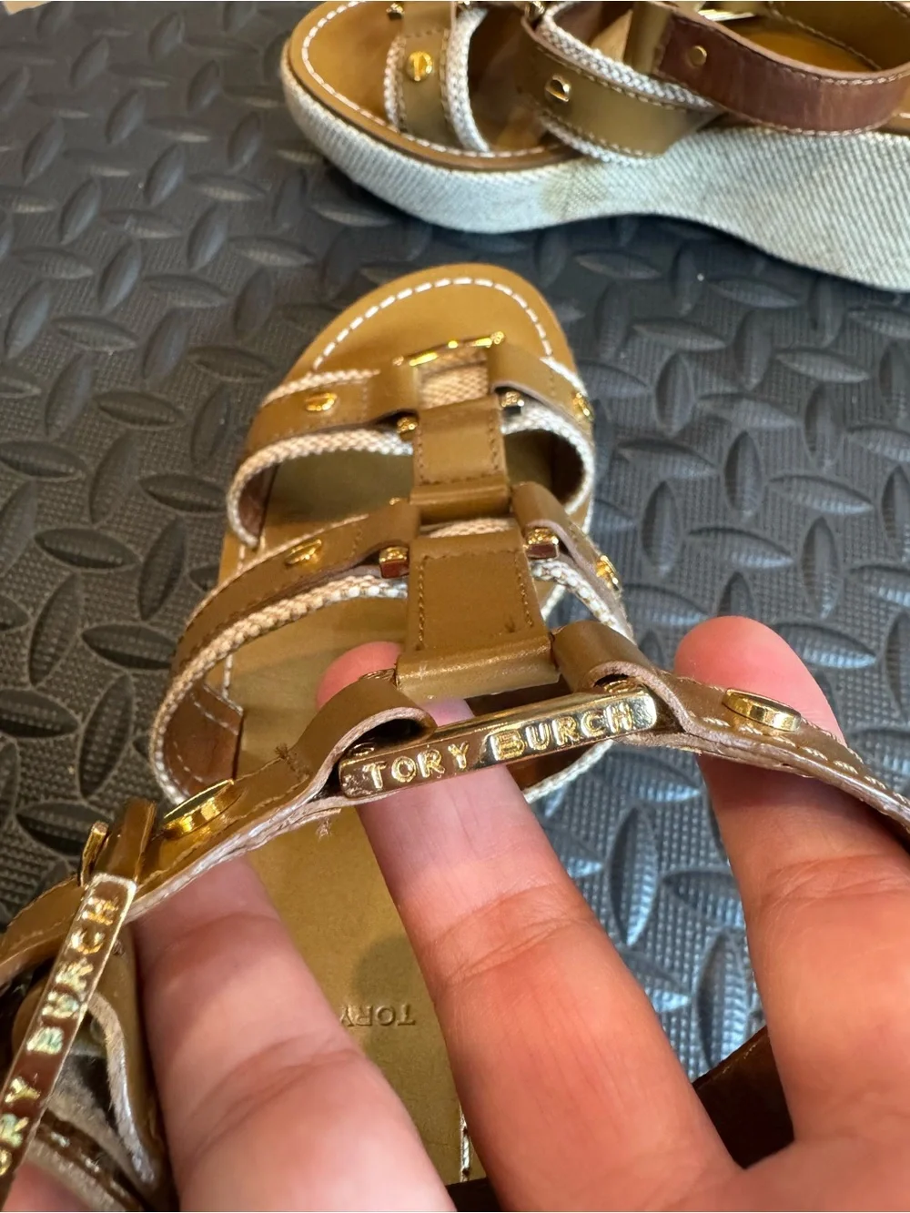 Tory Burch platform sandals sz 7M